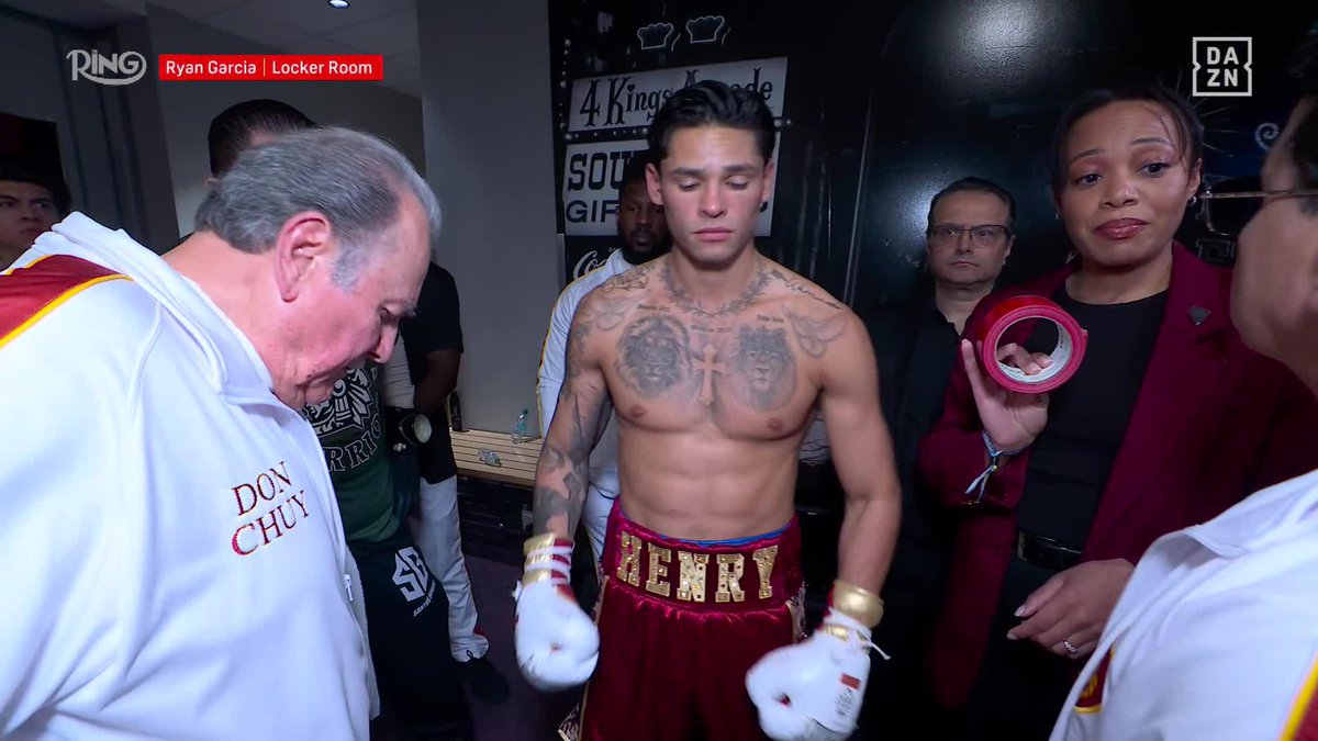 Ryan looks shredded‼️ #TheRingHighStakes | LIVE NOW | Live Exclusively on DAZN | Ring Magazine