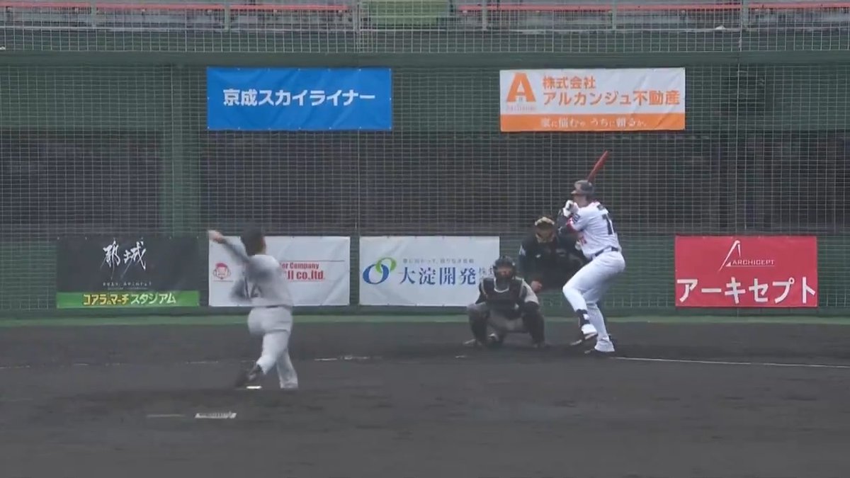 昨季まで巨人に在籍! チェコ代表 #フルプ 選手に同点タイムリー2ベースヒットを打たれる... #chibalotte 👇ライブ配信はこちら
