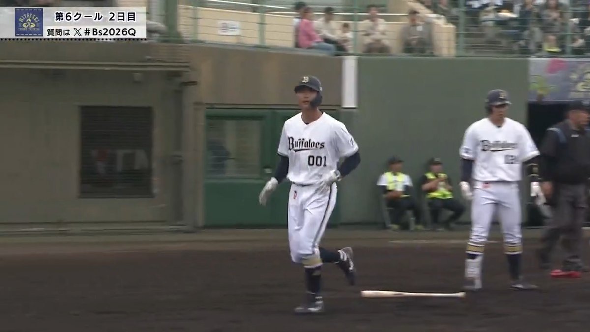 オリックス #堀柊那 選手 #麦谷祐介 選手 #宜保翔 選手が追加点となるタイムリーヒットを放つ✨ #Bs2026 👇ライブ配信はこちら