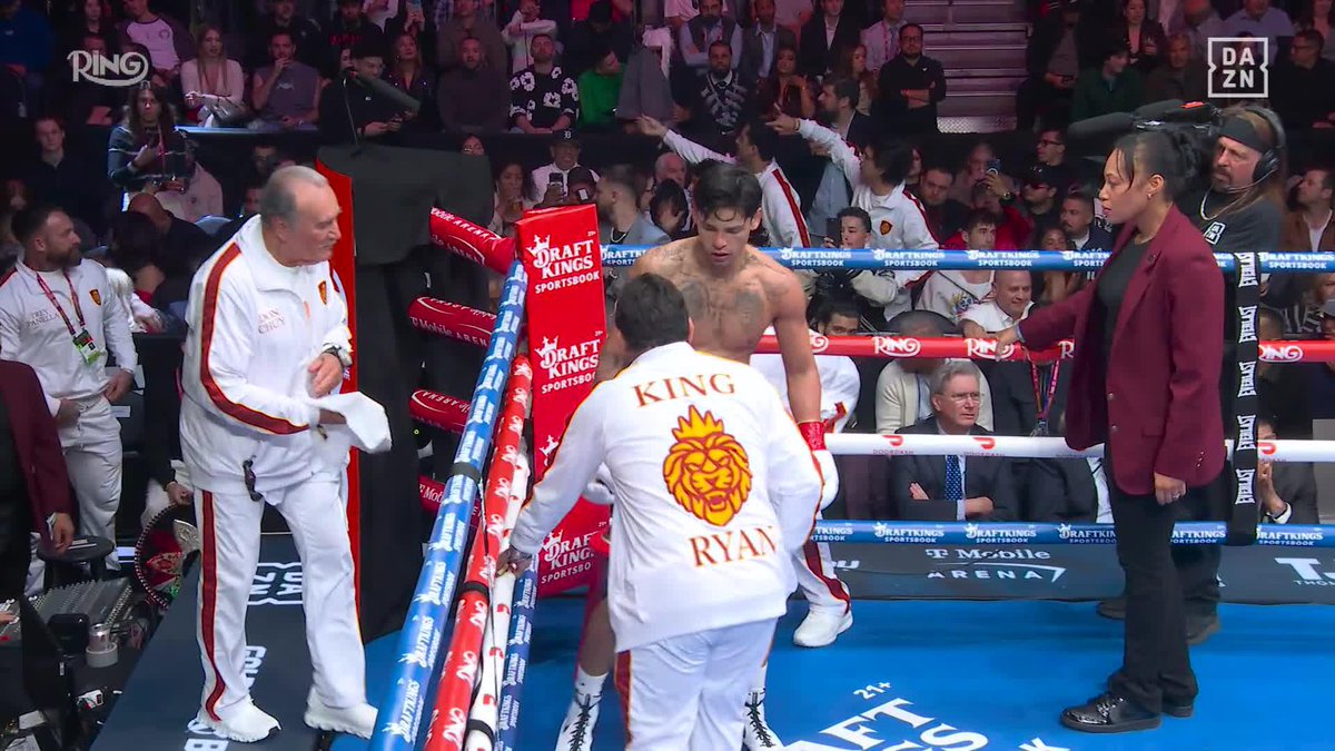 Inside Ryan's corner 🔥 #TheRingHighStakes | LIVE NOW | Live Exclusively on DAZN | Ring Magazine