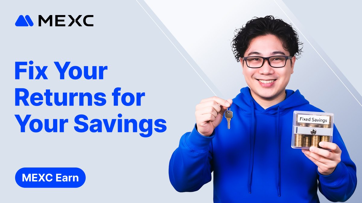 Know your rate, timeline, and returns from day one with MEXC Fixed Savings. Would locking in predictable earnings change how you plan your next move?