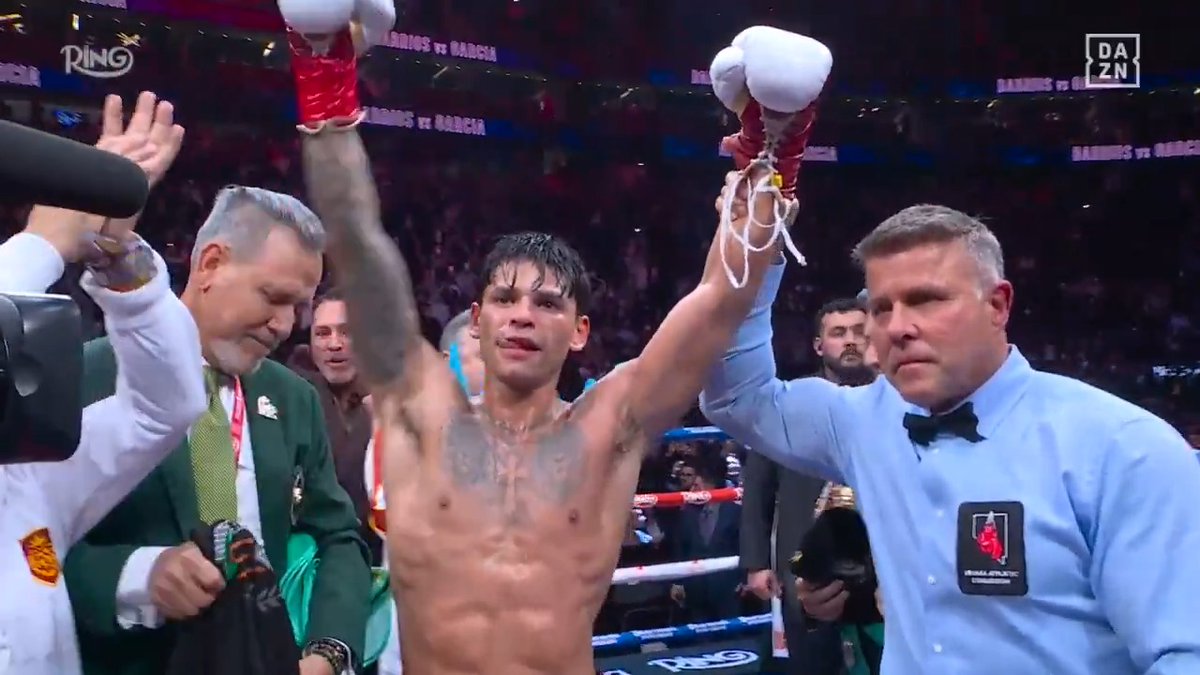 AND THE NEW RyanGarcia 🏆 #TheRingHighStakes | LIVE NOW | Live Exclusively on DAZN | Ring Magazine