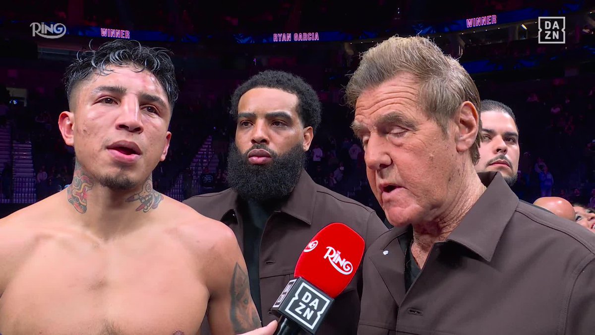 Marion Barrios and Joe Goossen post fight interview❕ #TheRingHighStakes | LIVE NOW | Live Exclusively on DAZN | Ring Magazine