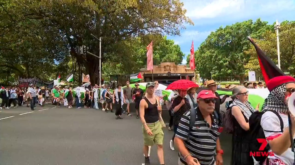 Protests through Sydney's streets returned today, only days after restrictions on public demonstrations ended. The laws brought in after the Bondi terror attack saw violence erupt between police and activists who say they're still angry. Andrew Denney