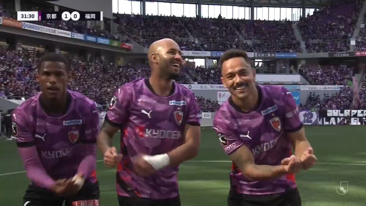🎦 ゴール動画 🏆 明治安田Ｊ１百年構想リーグ 地域リーグラウンド 第3節 🆚 京都vs福岡 🔢 1-0 ⌚️ 32分 ⚽️ ラファエル エリアス（京都） #Ｊリーグ