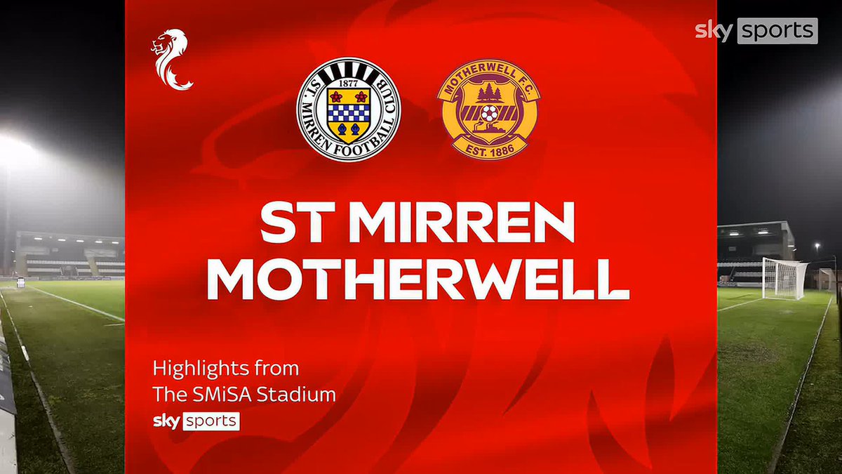 🤩 Sir Alex Ferguson in the stands 🟠 Motherwell's biggest league win this season 🟥 Red card for St Mirren's Richard King 📈 Fir Park side close in on the top three 📉 Hosts now just two points clear of 11th The goals from Motherwell's win in Paisley ⤵️