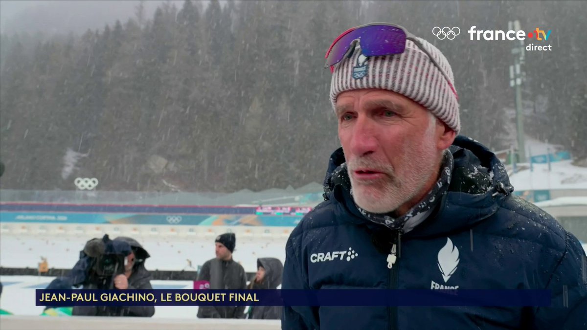 ❄️ #MilanoCortina2026 | 🇫🇷 L'un des grands artisans des succès du biathlon français tire sa révérence. 🥹 Jean-Paul Giachino a vécu un bouquet final pour ses derniers Jeux Olympiques.