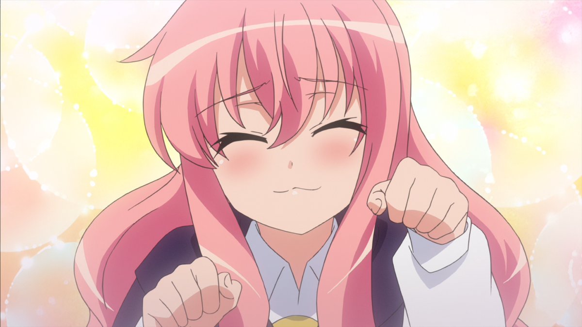 ルイズ(CV:釘宮理恵さん)がデレながら 「ち、ちいさいにゃんにゃん、大きい にゃんにゃんに苛められたいにゃん」 と才人(CV:日野聡さん)に言わされる姿は、 極めて可愛らしく圧倒的な破壊力を誇る。 ゼロの使い魔Ｆ 第5話