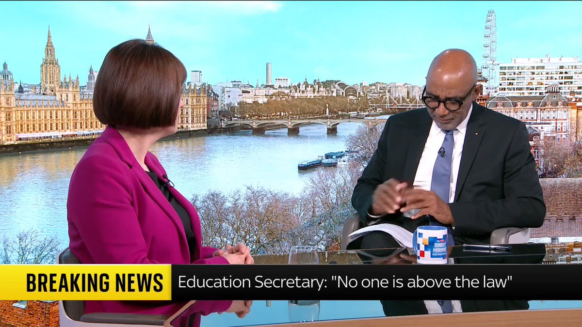 "We want to secure the best possible deal for British businesses." Education Secretary Bridget Phillipson tells Trevor Phillips the government expects the trade agreement with the U.S. will continue, despite Donald Trump imposing a 15 percent tariff.