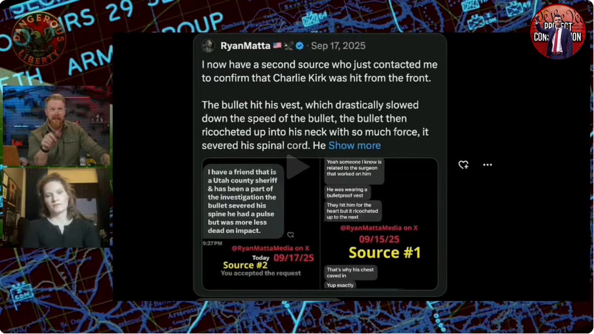 🚨 BOMBSHELL: Obscure Youtuber Gary Melton Just Exposed Himself AGAIN — He Casually ADMITTED On His Live That He Was Taking To Brian Harpole Just 7 Days After Charlie Kirk’s Assassination😳 Gary Melton Paramount Tactical - Gary Melton went on his livestream last night and accidentally exposed himself yet again. He admitted he was in direct contact with Brian Harpole as early as September 17th — just 7 days after Charlie was publicly executed. He showed text messages from Ryan Matta dated Sept 17 claiming Charlie was wearing body armor. Gary says he “quietly” tried to confirm it… then after talking to Harpole, he came out and pushed that Charlie was NOT wearing body armor. Let that sink in. While the public was still in shock, while the timeline was still forming, while real investigators were digging… Gary was already on the phone with the very people pushing the Fed-slop story. This wasn’t organic. This wasn’t some random YouTuber “just asking questions.” This was a controlled asset being activated early to steer the narrative. They saw the public wasn’t buying the official story, so they dropped Gary in as the “credible independent voice” to lend legitimacy to their lies and muddy the waters. Classic counter-intelligence move. Gary Melton isn’t some truth-seeking researcher. He’s been working with the very people shaping the official narrative from the beginning. The timeline just got a whole lot clearer. One More Thing: Early on in this investigation, many of us — myself included — were being told by multiple sources that Charlie was wearing body armor. That’s exactly what RyanMatta 🇺🇸 🦅 reported at the time. Gary’s pathetic attempt to discredit Ryan Matta is a massive fail. In independent journalism — especially on fast-moving breaking news — sources don’t always pan out. That doesn’t make the reporter wrong or dishonest. Ryan did nothing wrong. He was simply relaying the best information available at the time, just like the rest of us. If you have any information on Gary Melton, his FED contracts, or anything else related to this, please reach out. DM me or email: projectconstitutionvideos@gmail.com Full anonymity guaranteed. Tag Candace Owens and RT this. The American people deserve to know who’s really feeding them the narrative. The mask is slipping.