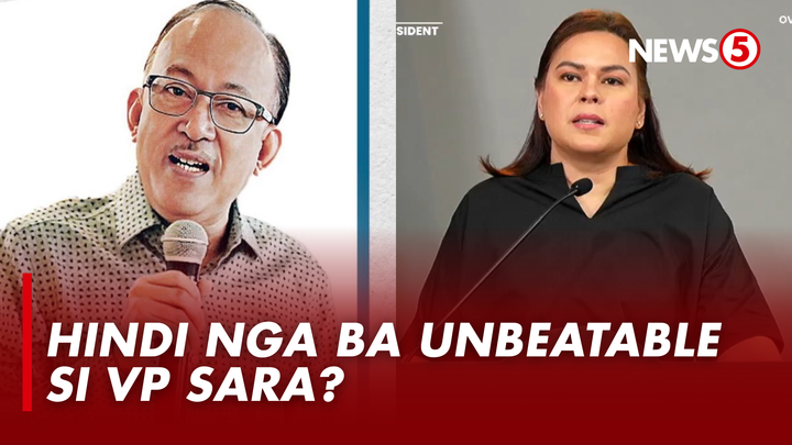 HINDI KA NGA BA UNTOUCHABLE VP SARA? Para sa political analyst na si Ronald Lllamas, ang pagkikita nina Pres. Bongbong Marcos at Naga City Mayor Leni Robredo ay isang paraan upang ipakita kay Vice Pres. Sara Duterte na hindi siya untouchable.