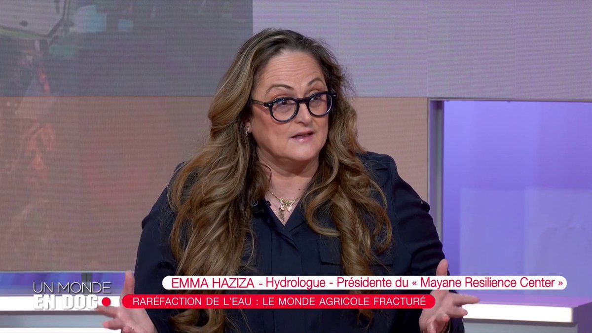#Mégabassine : « A partir du moment où vous laissez de l’eau en plein air qui va croupir, vous allez avoir des matières organiques qui vont donner des risques de salmonelle et de cyanobactéries… c’est contreproductif » Emma Haziza #UMED Rebecca Fitoussi