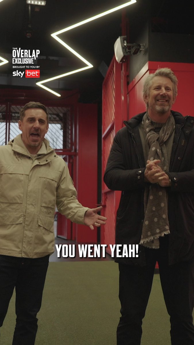 It took a few takes… 😂 Join us at 7pm on The Overlap YouTube channel for an exclusive chat with Edwin van der Sar! 🧤