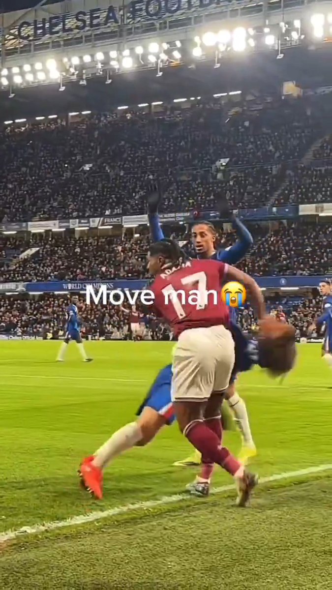 That man is in the wrong football