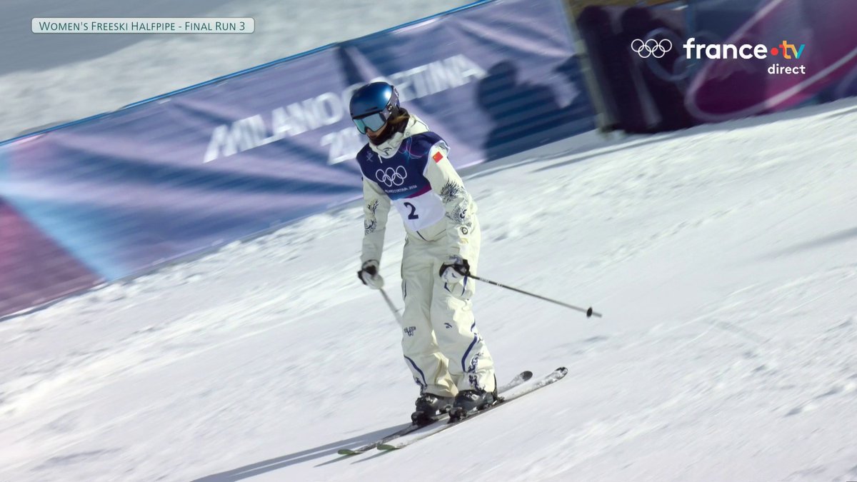 ❄️ #MilanoCortina2026 | 🤩 ÉNORME RUN DE EILEEN GU ! 🇨🇳La championne olympique en titre marque 94,75 points et se rapproche de l'or ➡️ Suivez les JO en direct :