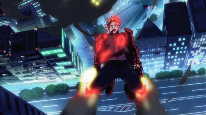 Two words: midair fight