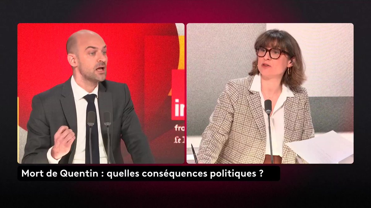 “Je condamne les signes et saluts nazis observés” lors de l’hommage à Quentin Deranque à Lyon, indique le ministre des Affaires étrangères Jean-Noël Barrot. “La question de la violence et du civisme est aujourd’hui posée”, estime-t-il. #Questionspol