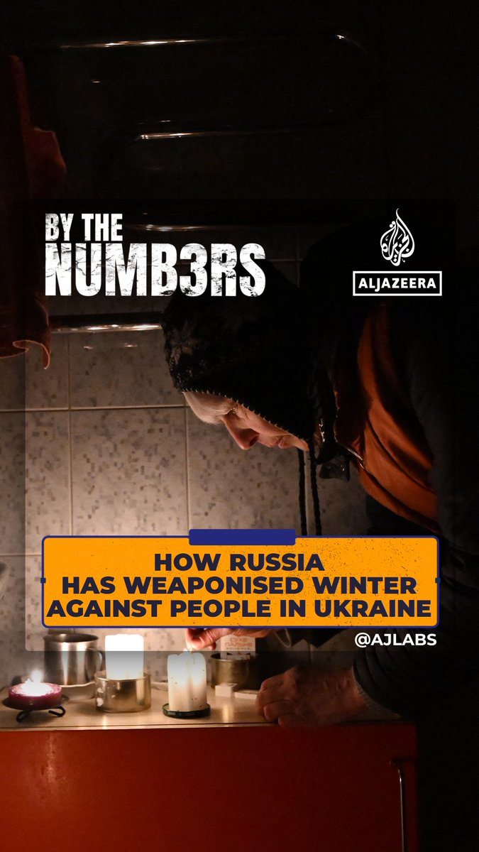 Russia has struck Ukraine's energy grid 2,500 times in four years, leaving millions without heat in freezing weather. Here's what we know ⤵