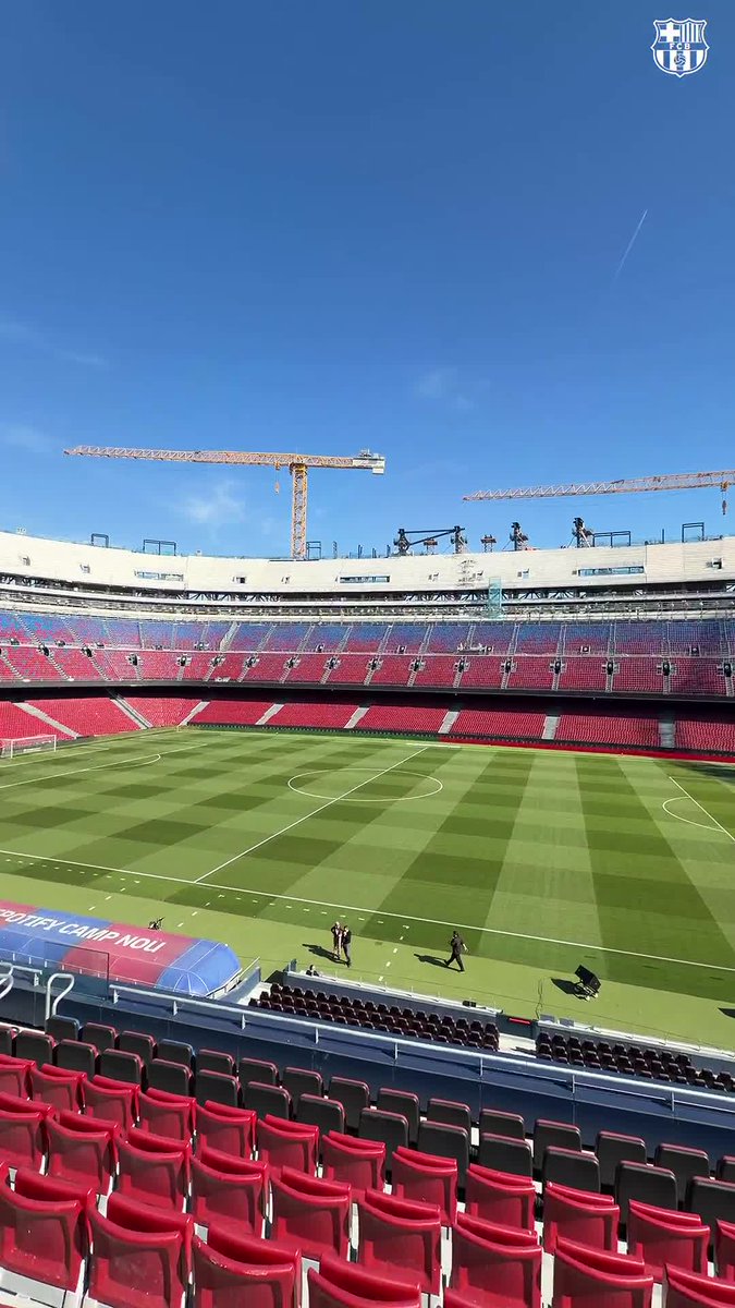 Good afternoon from Spotify Camp Nou ☀️