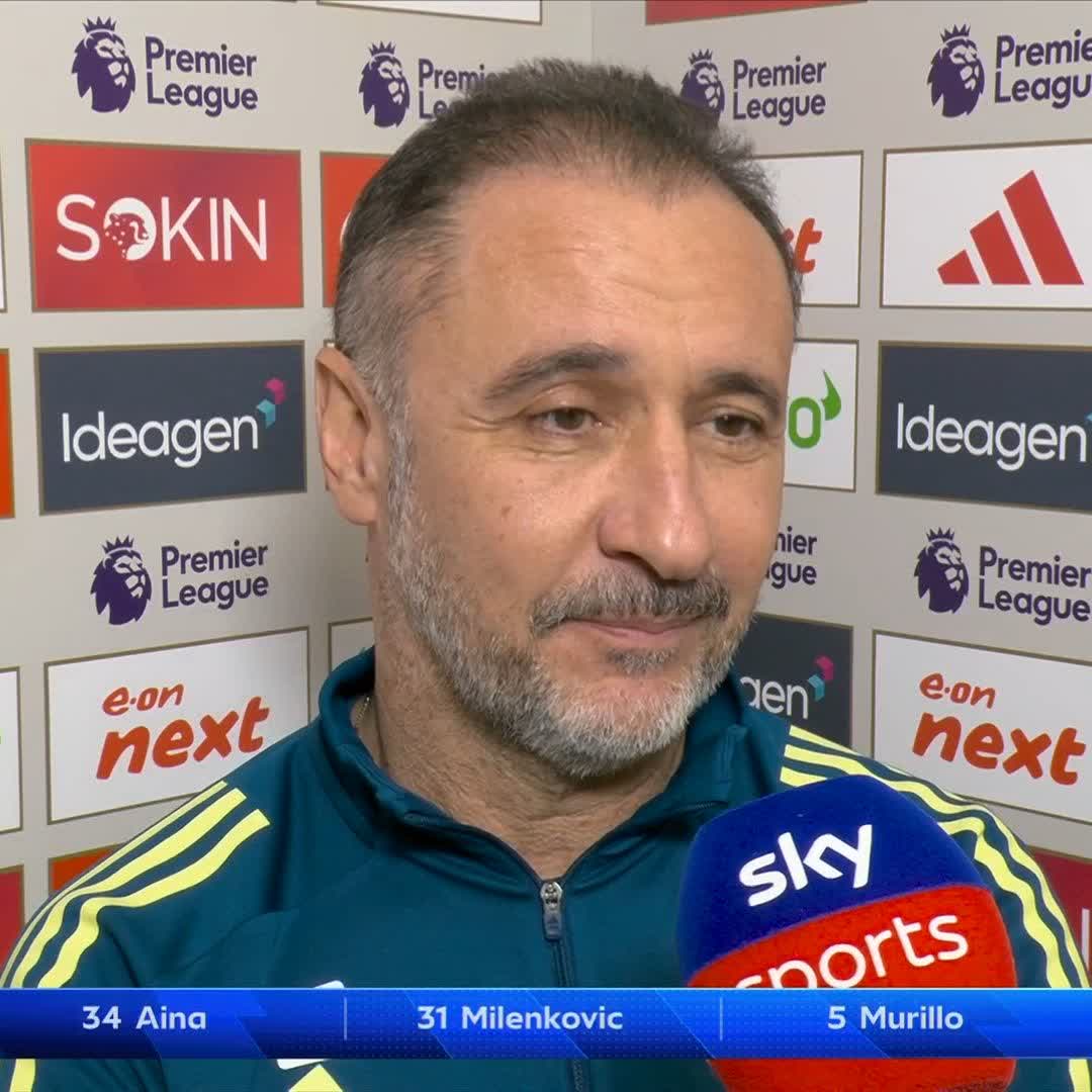 "We cannot face a game thinking about the position in the table" Vítor Pereira wants his Nottingham Forest side to be fearless 😤