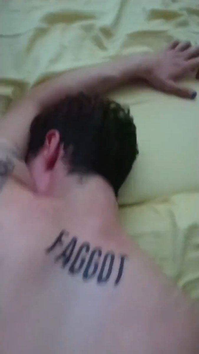 The #gaysub was born to be used, and he’s got the markings to prove it! Gotta wonder if the #gaytattoos were his idea or if he “consented” to what a #gayDominant wanted! #gayfucking #gaytwink