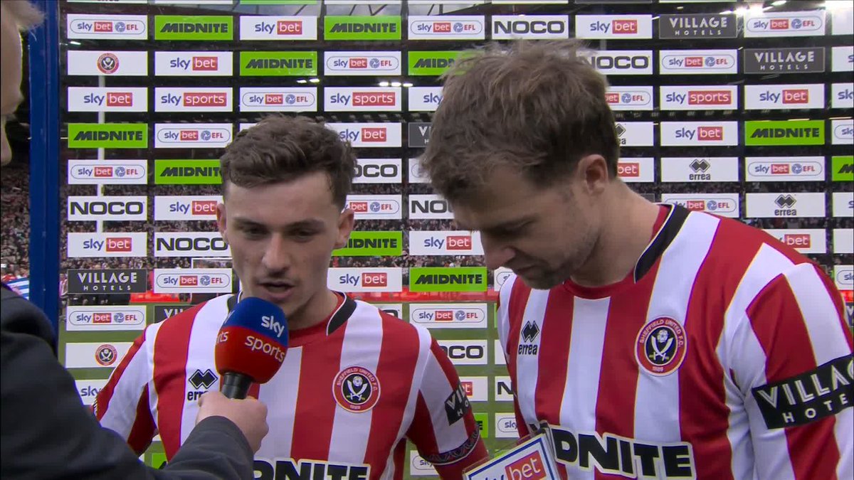 Harrison Burrows and Patrick Bamford react to Sheffield United's memorable win over rivals Sheffield Wednesday 🗣️