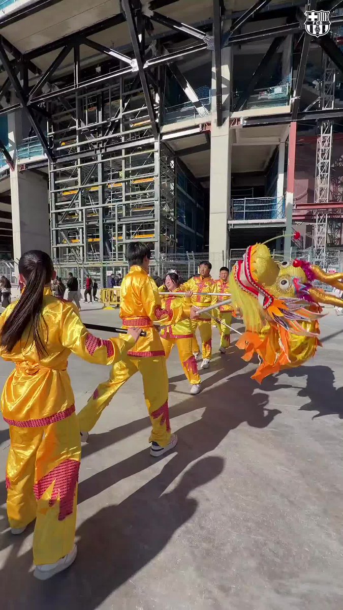 Celebrating the Year of the Horse at Spotify Camp Nou 🇨🇳 🐴
