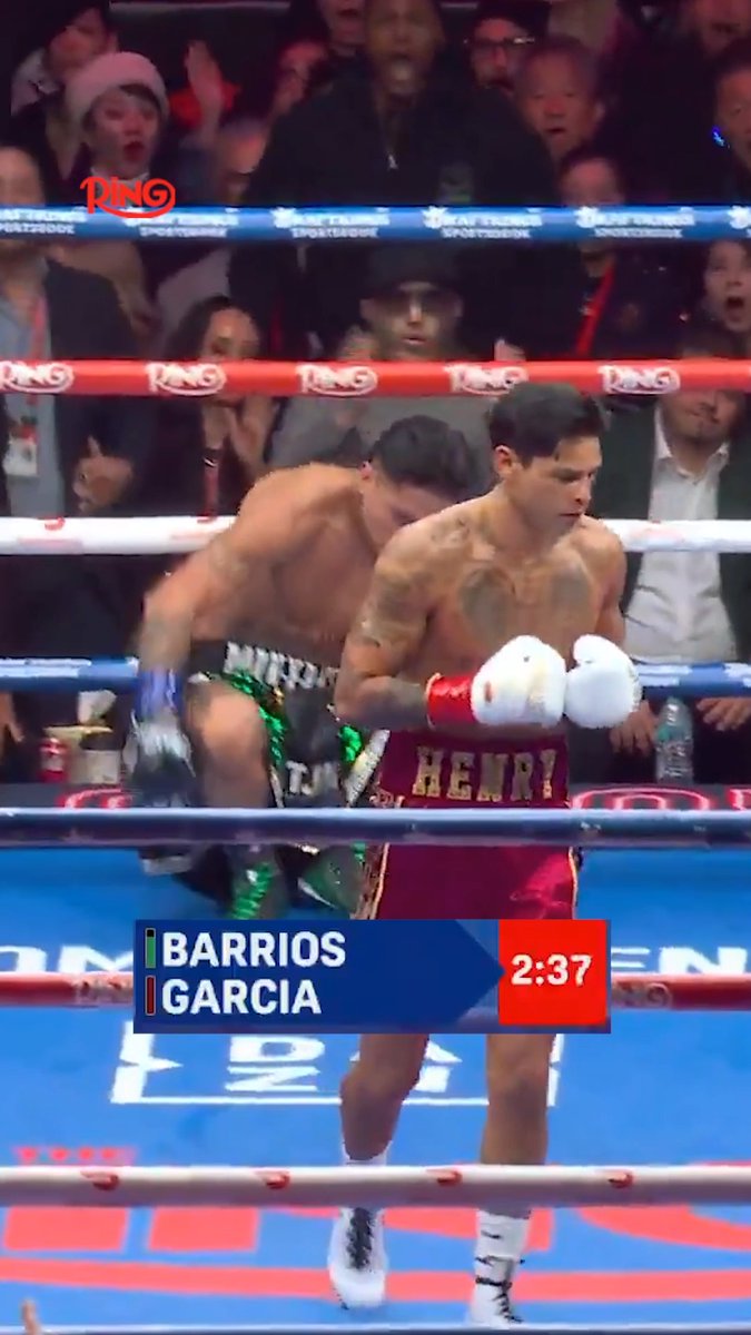 This knockdown took just 23 seconds 💥 There's fast, then there's Ryan Garcia fast ⚡