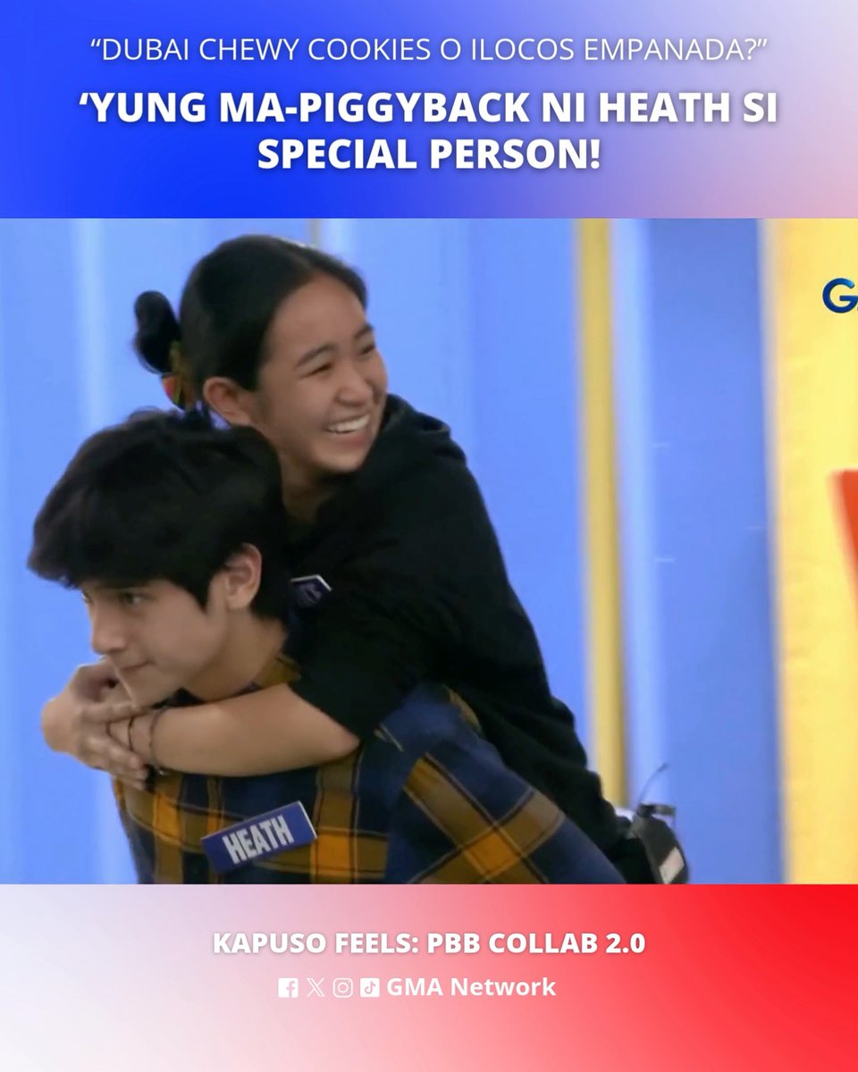 Na para bang buhat na ni Heath ang mundo niya! 👀💖 #GMAPBBCollab #KapusoFeels
