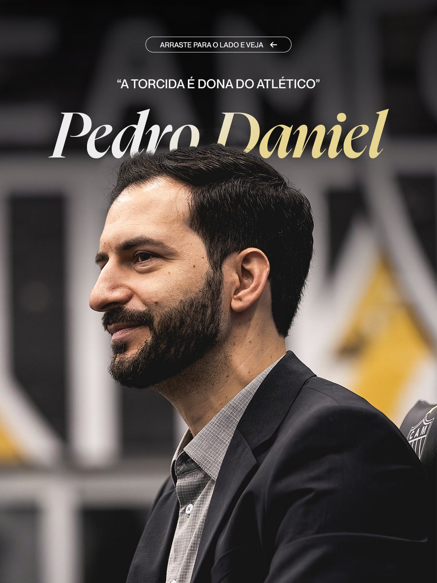 🐓 𝑶 𝒏𝒐𝒔𝒔𝒐 𝒎𝒂𝒊𝒐𝒓 𝒗𝒂𝒍𝒐𝒓 𝒆́ 𝒂 𝒕𝒐𝒓𝒄𝒊𝒅𝒂! Em entrevista ao programa Bola da Vez, da ESPN Brasil, o CEO Atleticano, Pedro Daniel, destacou a importância da nossa torcida, o maior patrimônio do Clube! 🎙️ Que o Conselho da Massa nos fortaleça ainda mais. Estaremos sempre juntos pelo Galo! 💪🏽 #ÉoGalo