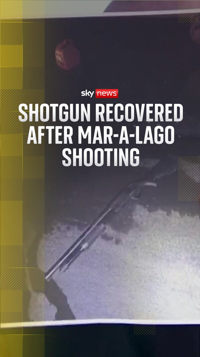 Secret service personnel have detailed how an armed man was shot and killed after unlawfully entering Donald Trump's Mar-a-Lago residence with a shotgun and a gas cannister. The U.S. President and First Lady were in Washington at the time. 🔗