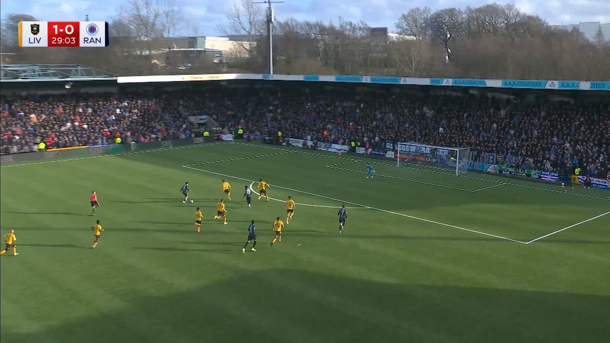 ❌ Jerome Prior with another fantastic save to deny Rangers an equaliser ⤵️