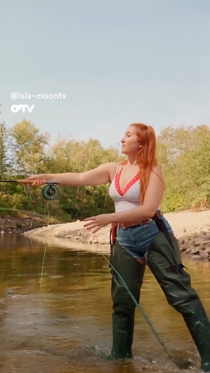 Go fishing with @Outdoorsy_Isla 🎣 Head to her OFTV channel for all the outdoorsy content you could ever dream of! Tune in FREE: