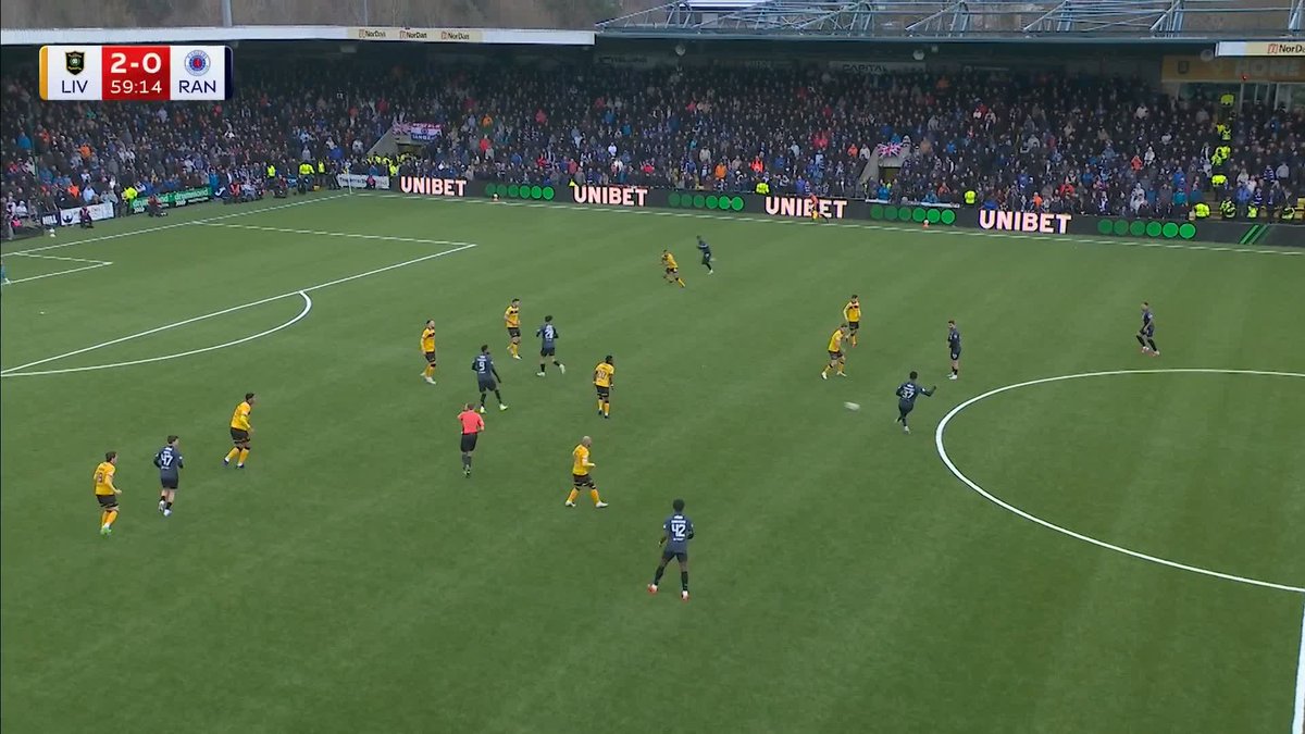 🟥 Cristian Montano has been shown a red card for Livingston after a VAR check ⤵️