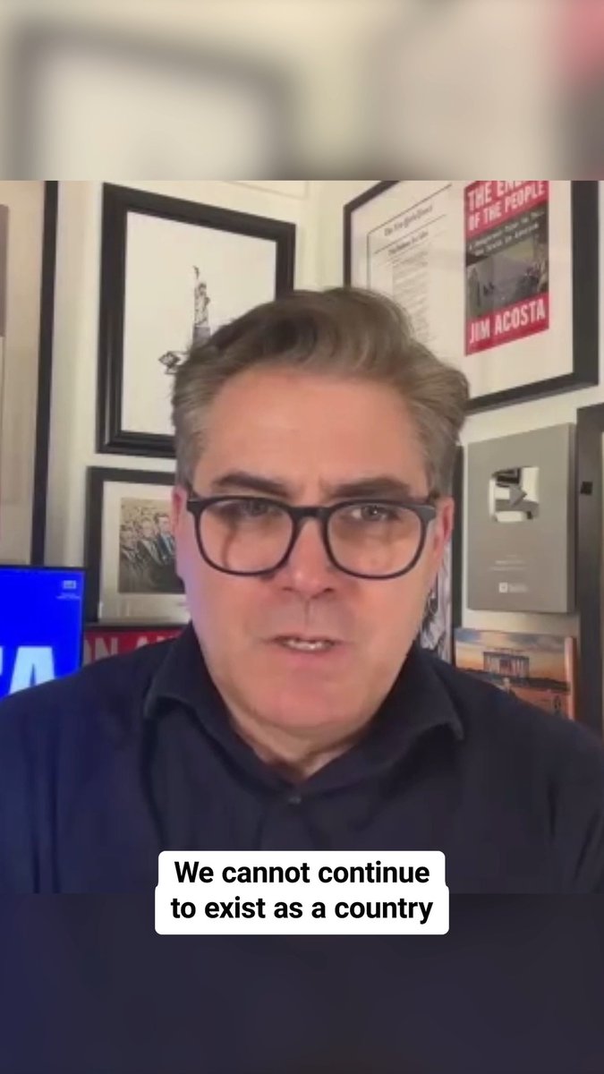 "This is an all-out assault on our free speech rights in this country." Jim Acosta is exactly right.