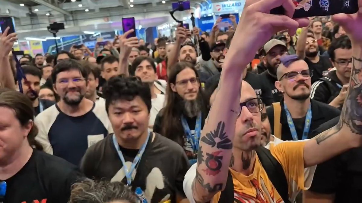 Yuzo Koshiro performing at Retrocon in Brazil in July 2025