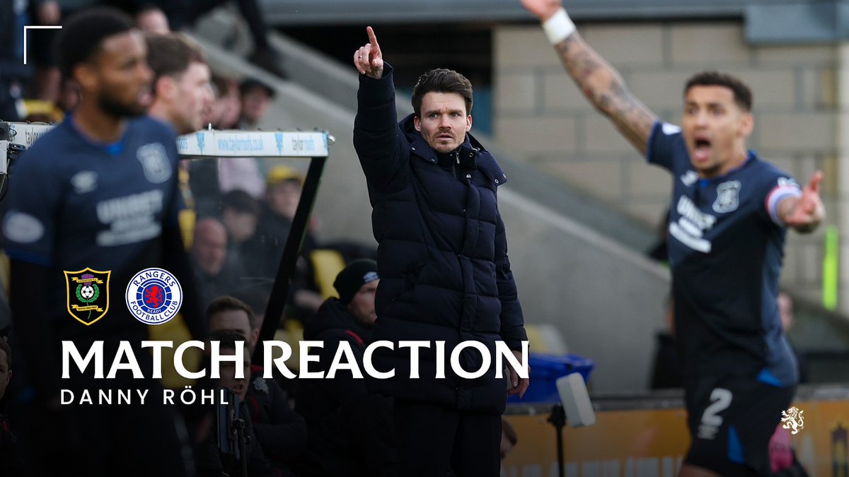 🎙️ Danny Röhl spoke with RangersTV following the match against Livingston, reflecting on the performance, key moments, and areas to build on moving forward.