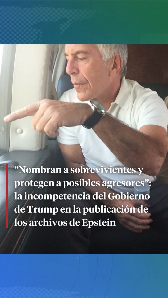 “Quinientas treinta y ocho veces es una cantidad escandalosa de errores para exponer a una mujer de Uzbekistán que fue víctima de tráfico sexual por parte de Jeffrey Epstein en 2009”. Arick Fudali, abogado que representa a once sobrevivientes de los abusos de Epstein. Fudali dice que el nombre de una de sus clientas aparece más de 500 veces sin editar en los archivos, mientras los nombres de los agresores están censurados.