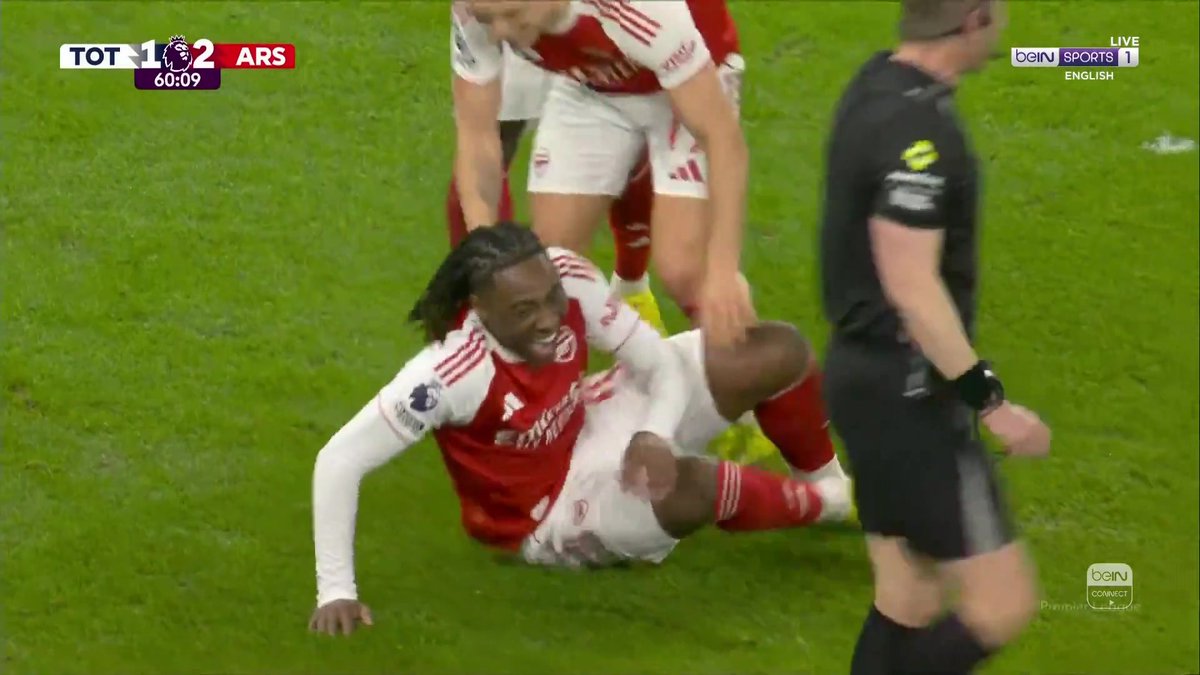 GOAL! Eberechi Eze scores his second, fifth overall in North London derbies, giving Arsenal a comfortable lead. #beINPL #TOTARS