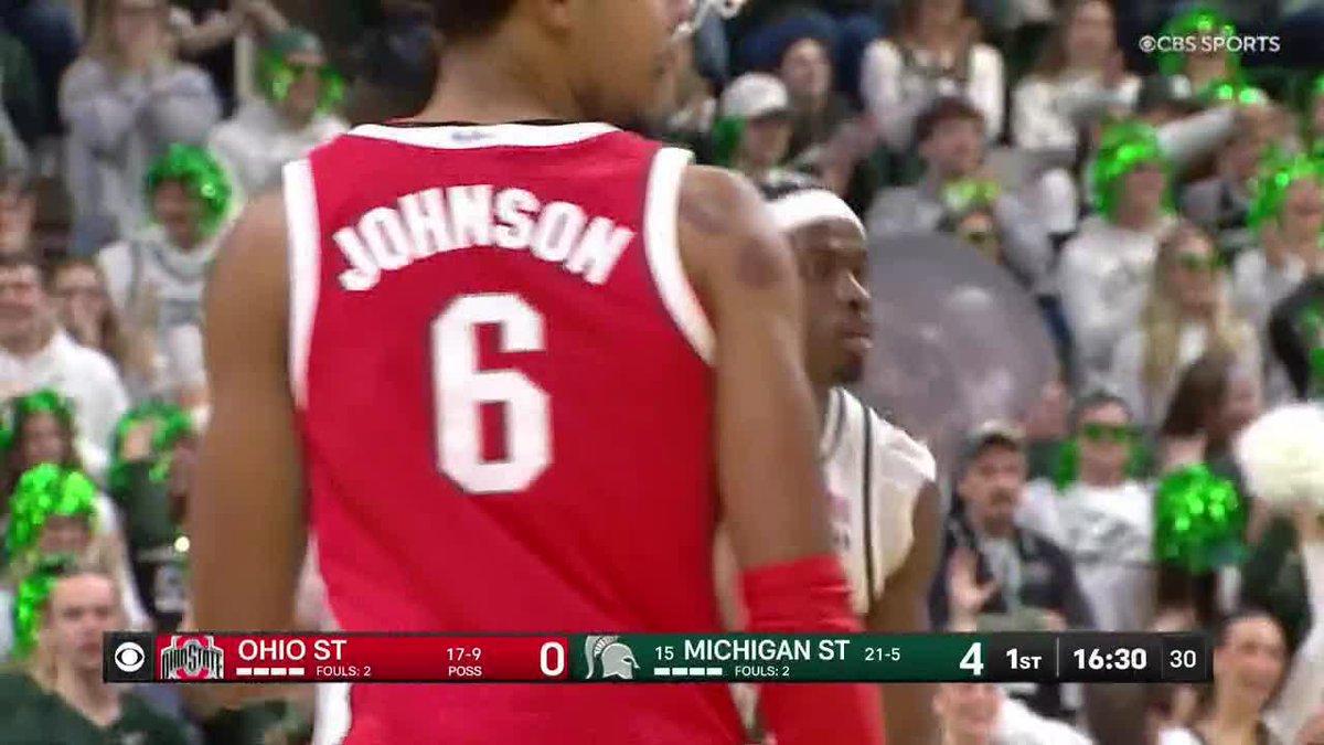 Flight 55 doing the usual ✈️ (via CBS Sports College Basketball 🏀)