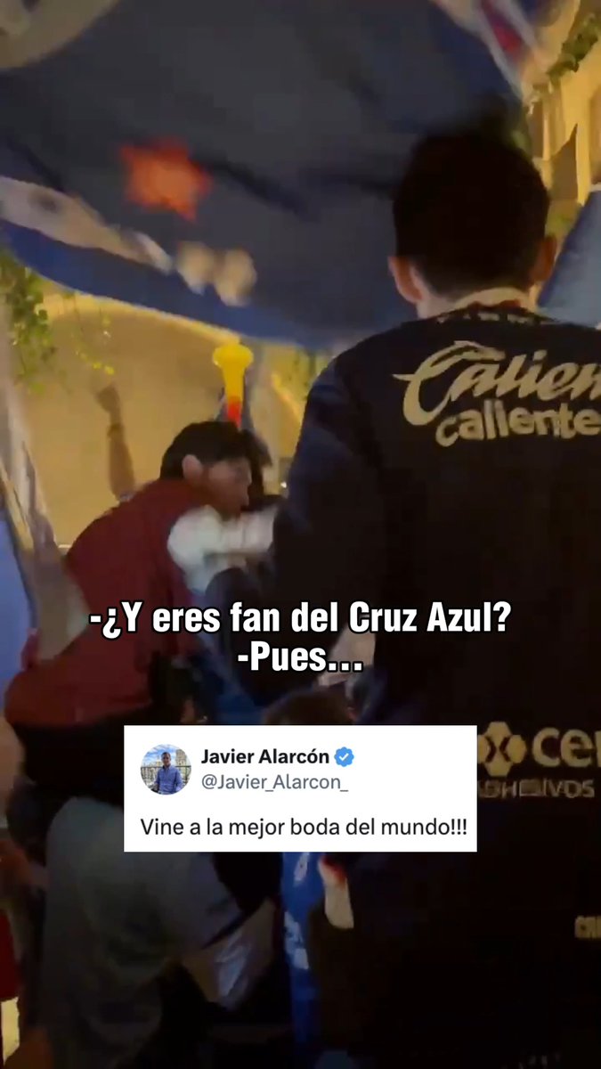 Hay de bodas a bodas... 😂 🚂 ¿verdad, Javier Alarcón?