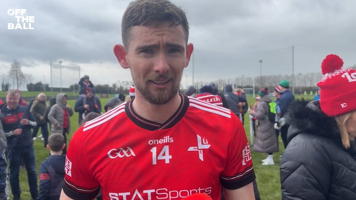 'The target today was a win - no big fancy performance...' 'I said that if it had the crossbar - I'd probably be going to the sideline!' Louth GAA goalscorer Ciaran Downey after an important 1-15 to 0-13 victory over Tyrone, in testing conditions, this afternoon! | 🔴🏐 #LouthGAA