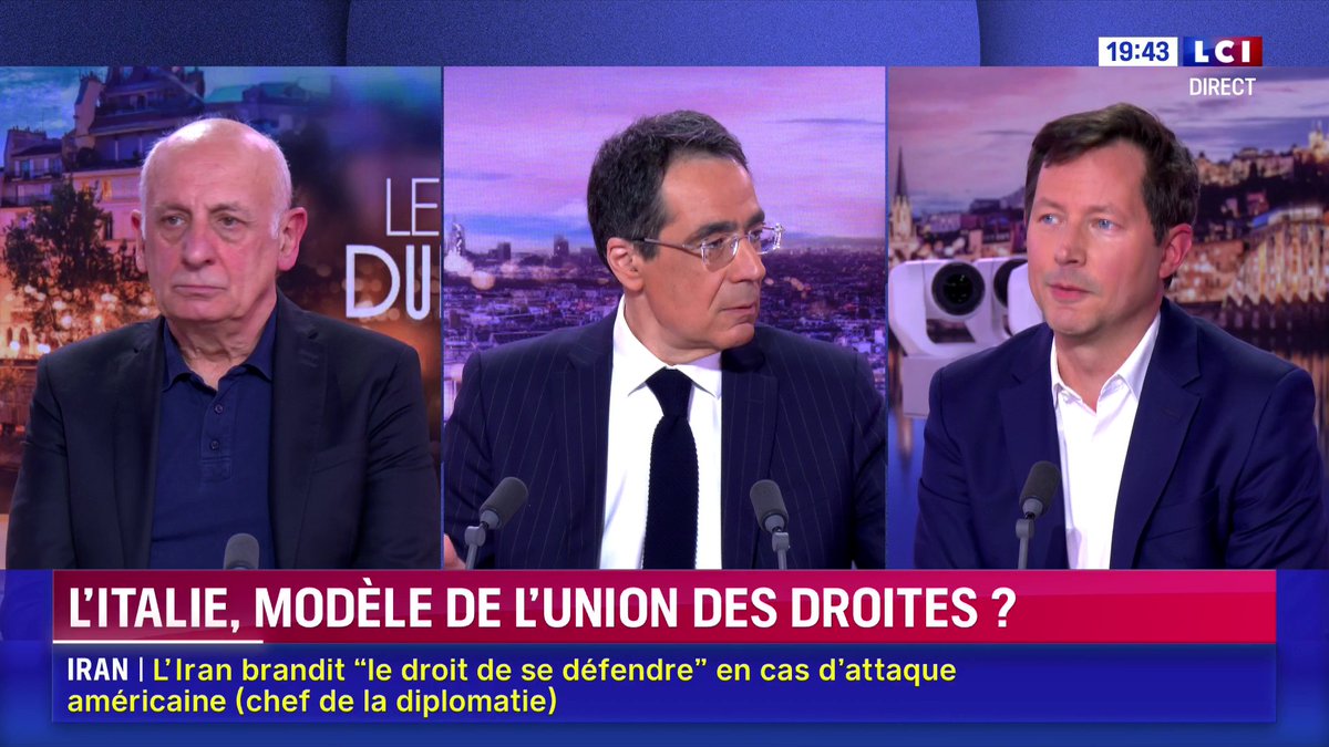 🔴🗣️ "Je crois à la nécessité de reconstruire une proposition politique de droite. Je ne crois pas à la fin des clivages. Il y a une gauche, qui s'assume, il faut une droite qui assume d'être de droite et c'est ce que le RN manifestement ne veut pas être" : Fx Bellamy | LCI