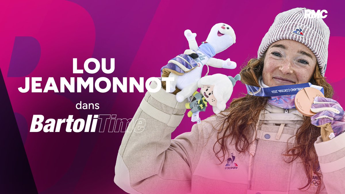 🌟🇫🇷 Lou Jeanmonnot en direct dans Bartoli Time : "Aujourd'hui j'ai peut-être le culot d'avoir l'insatisfaction d'être passée à coté de la médaille d'or individuelle, mais franchement avoir 4 médailles et deux podiums individuels c'est fou. Je suis fière de ça."