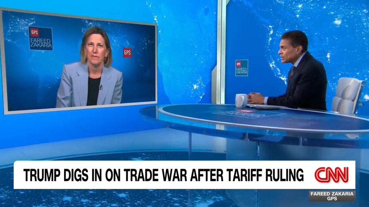 The Supreme Court dealt President Trump perhaps the biggest blow of his second term on Friday, when it struck down many of his sweeping global tariffs. I asked UCLA School of Law professor Kimberly Clausing what it means for the economy & for businesses:
