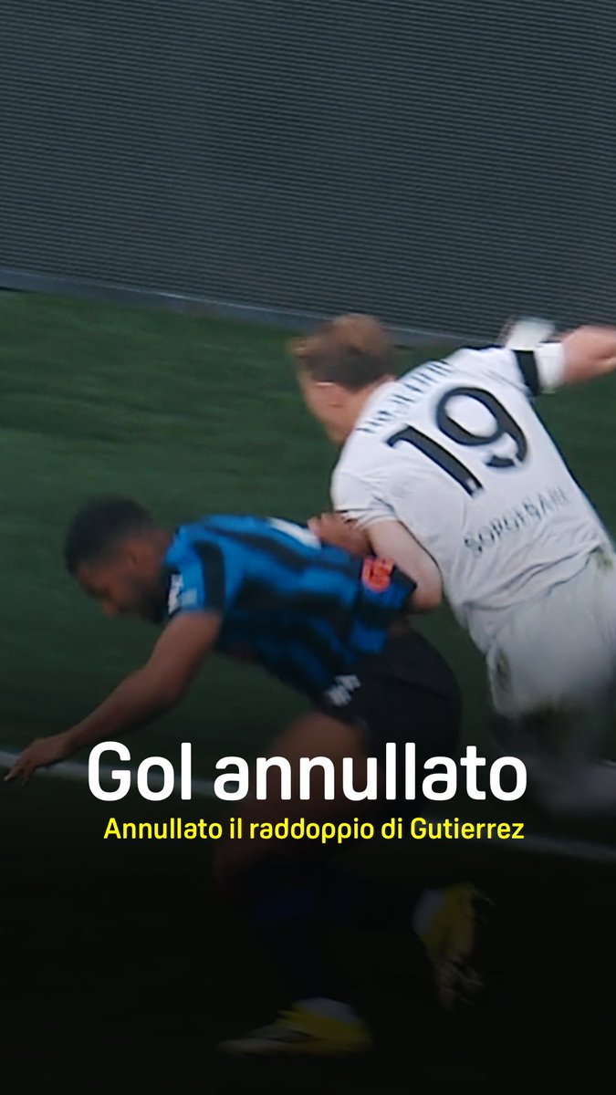 Più lo rivedo, più non mi capacito di come Chiffi ed Aureliano abbiano potuto annullare questa rete