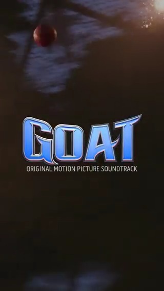 GOATed movie…GOATed music. The soundtrack for #GOATmovie featuring CORTIS, Bryant Barnes, and more – listen now.