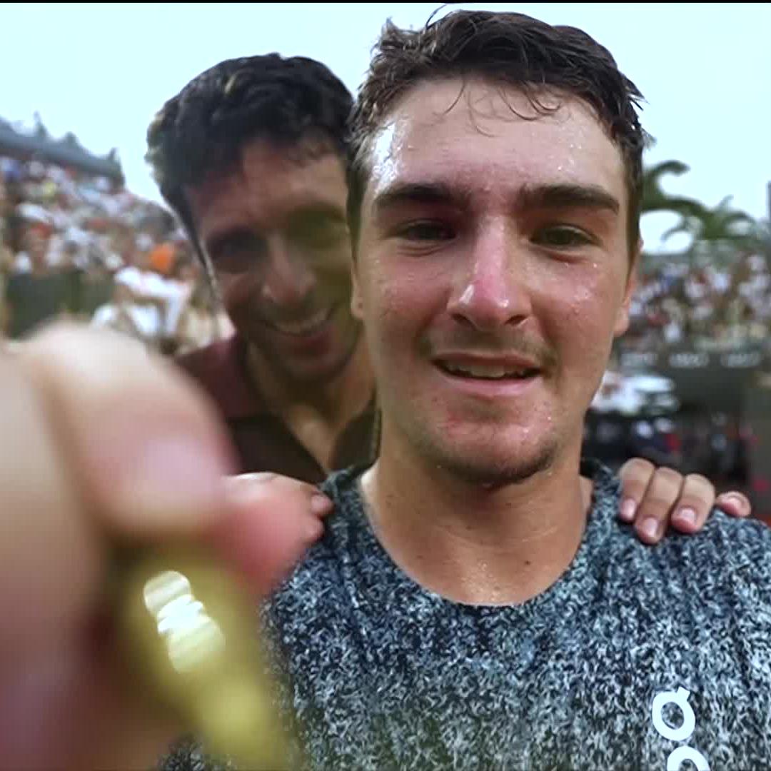 Signed, sealed, delivered 🏆 Rio Open