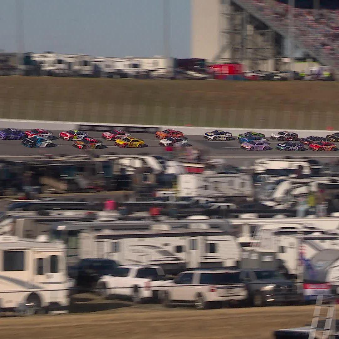 The yellow is back out on Lap 103 as the Nos. 3 and 35 get together, collecting multiple cars.