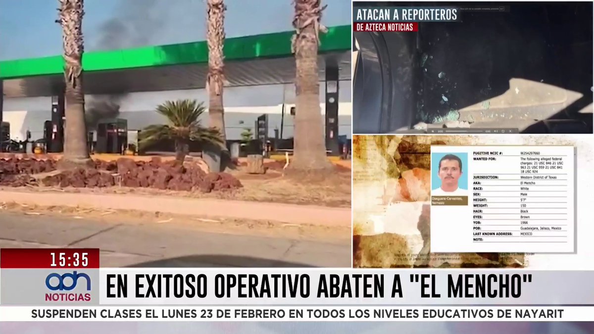 ✈️🚨 Irving reporta desde la Terminal 2 del aeropuerto de la CDMX que han sido cancelados todos los vuelos a Jalisco, tras el abatimiento de “El Mencho” y la ola de #violencia en la región ⚠️ No te pierdas la mejor información de la mano de Alejandro Brofft y Lucy Bravo a través de #adnNoticias por acá ➡